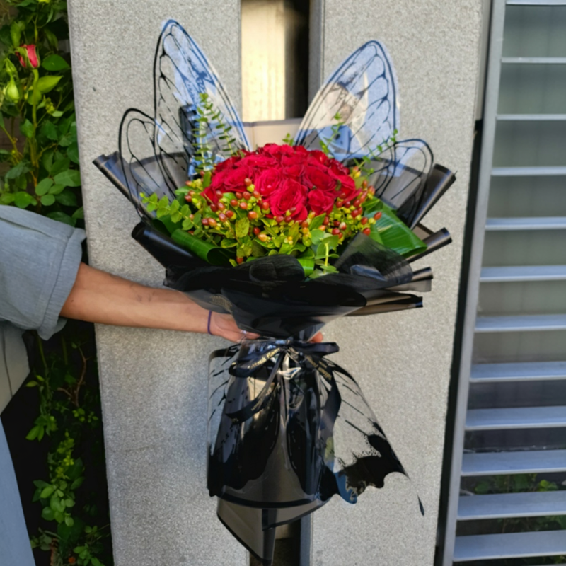 Midnight Butterfly Bloom